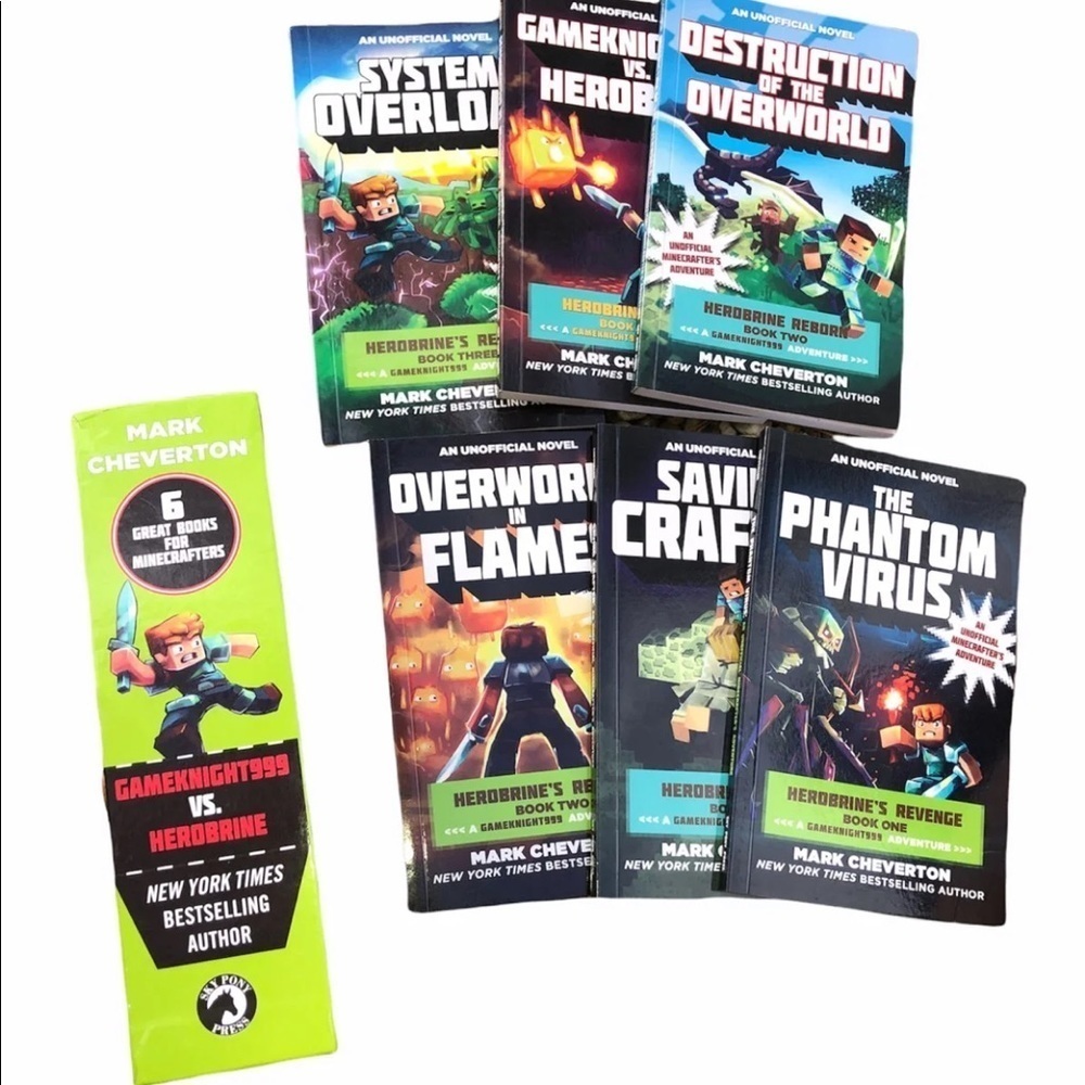 The GameKnight999 vs. Herobrine 6 book box set